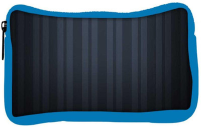 

Snoogg Eco Friendly Canvas Black Stripes Designer Student Pen Pencil Case Coin Purse Pouch Cosmetic Makeup Bag (BLUE) Pouch(Multicolor)