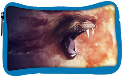 

Snoogg Eco Friendly Canvas Universe Tiger Student Pen Pencil Case Coin Purse Pouch Cosmetic Makeup Bag (BLUE) Pouch(Multicolor)