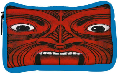 

Snoogg Eco Friendly Canvas Aztec Face Student Pen Pencil Case Coin Purse Pouch Cosmetic Makeup Bag (BLUE) Pouch(Multicolor)