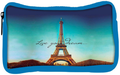 

Snoogg Eco Friendly Canvas Live Your Dream Student Pen Pencil Case Coin Purse Pouch Cosmetic Makeup Bag (BLUE) Pouch(Multicolor)