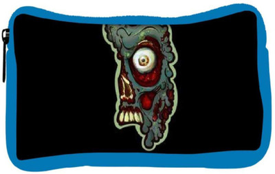 

Snoogg Eco Friendly Canvas Zombie Face Designer Student Pen Pencil Case Coin Purse Pouch Cosmetic Makeup Bag (BLUE) Pouch(Multicolor)