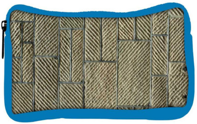 

Snoogg Eco Friendly Canvas Brick Lines Designer Student Pen Pencil Case Coin Purse Pouch Cosmetic Makeup Bag (BLUE) Pouch(Multicolor)