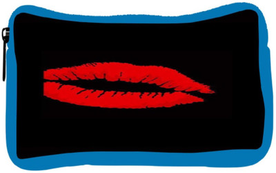

Snoogg Eco Friendly Canvas Red Kiss Student Pen Pencil Case Coin Purse Pouch Cosmetic Makeup Bag (BLUE) Pouch(Multicolor)