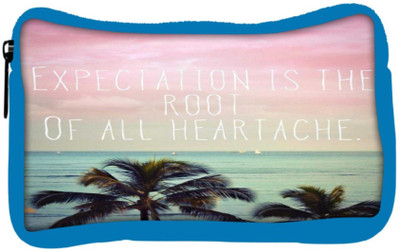 

Snoogg Eco Friendly Canvas Expectation Root Cause Student Pen Pencil Case Coin Purse Pouch Cosmetic Makeup Bag (BLUE) Pouch(Multicolor)