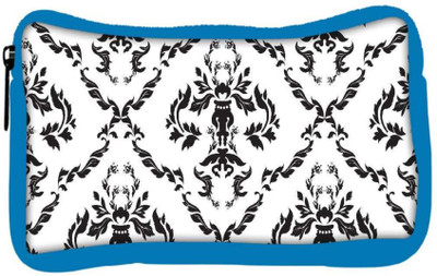 

Snoogg Eco Friendly Canvas Black And White Pattern Designer Student Pen Pencil Case Coin Purse Pouch Cosmetic Makeup Bag (BLUE) Pouch(Multicolor)