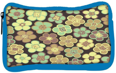 

Snoogg Eco Friendly Canvas Seamless Floral Pattern Flowers Texture Daisy Student Pen Pencil Case Coin Purse Pouch Cosmetic Makeup Bag (BLUE) Pouch(Multicolor)