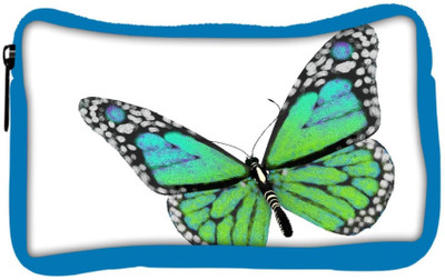 

Snoogg Eco Friendly Canvas Green Butterfly Student Pen Pencil Case Coin Purse Pouch Cosmetic Makeup Bag (BLUE) Pouch(Multicolor)