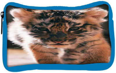 

Snoogg Eco Friendly Canvas Baby Tiger Student Pen Pencil Case Coin Purse Pouch Cosmetic Makeup Bag (BLUE) Pouch(Multicolor)
