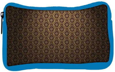 

Snoogg Eco Friendly Canvas Brown Pattern Layer Designer Student Pen Pencil Case Coin Purse Pouch Cosmetic Makeup Bag (BLUE) Pouch(Multicolor)