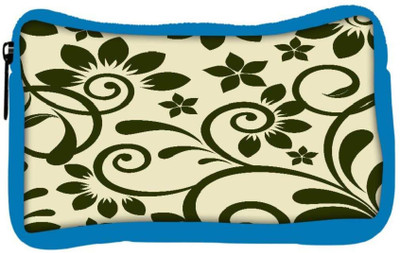 

Snoogg Eco Friendly Canvas Seamless Floral Pattern Abstract Background Student Pen Pencil Case Coin Purse Pouch Cosmetic Makeup Bag (BLUE) Pouch(Multicolor)