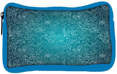 

Snoogg Eco Friendly Canvas Seamless Texture With Flowers Student Pen Pencil Case Coin Purse Pouch Cosmetic Makeup Bag (BLUE) Pouch(Multicolor)