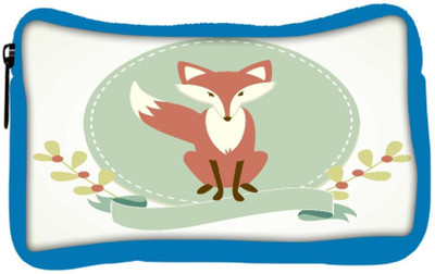 

Snoogg Eco Friendly Canvas A Fox Student Pen Pencil Case Coin Purse Pouch Cosmetic Makeup Bag (BLUE) Pouch(Multicolor)