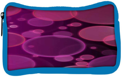 

Snoogg Eco Friendly Canvas Bubbles Design 2382 Student Pen Pencil Case Coin Purse Pouch Cosmetic Makeup Bag (BLUE) Pouch(Multicolor)
