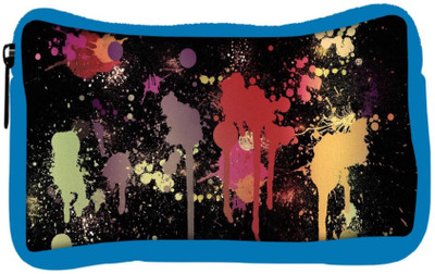 

Snoogg Eco Friendly Canvas Splash Paints Student Pen Pencil Case Coin Purse Pouch Cosmetic Makeup Bag (BLUE) Pouch(Multicolor)