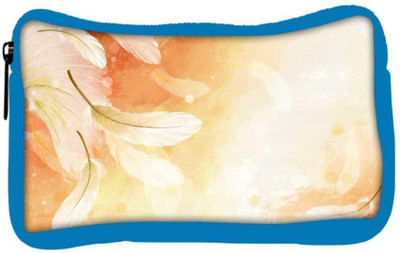 

Snoogg Eco Friendly Canvas White Feathers Designer Student Pen Pencil Case Coin Purse Pouch Cosmetic Makeup Bag (BLUE) Pouch(Multicolor)