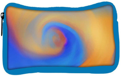 

Snoogg Eco Friendly Canvas Blue Smoke Designer Student Pen Pencil Case Coin Purse Pouch Cosmetic Makeup Bag (BLUE) Pouch(Multicolor)