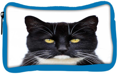 

Snoogg Eco Friendly Canvas Black Tuxedo Cat 144 Student Pen Pencil Case Coin Purse Pouch Cosmetic Makeup Bag (BLUE) Pouch(Multicolor)