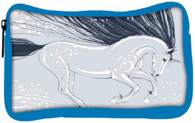 

Snoogg Eco Friendly Canvas Unicorn 2824 Student Pen Pencil Case Coin Purse Pouch Cosmetic Makeup Bag (BLUE) Pouch(Multicolor)