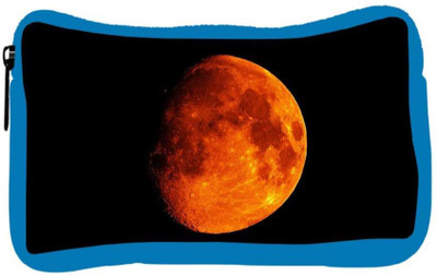 

Snoogg Eco Friendly Canvas Sun Designer Student Pen Pencil Case Coin Purse Pouch Cosmetic Makeup Bag (BLUE) Pouch(Multicolor)