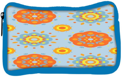 

Snoogg Eco Friendly Canvas Flower Pattern 2527 Student Pen Pencil Case Coin Purse Pouch Cosmetic Makeup Bag (BLUE) Pouch(Multicolor)