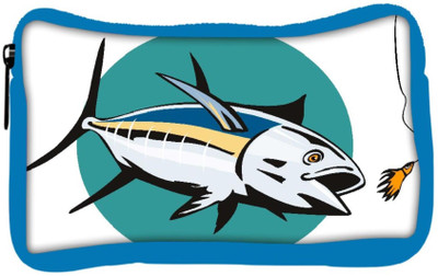 

Snoogg Eco Friendly Canvas Albacore Tuna Fish Retro Student Pen Pencil Case Coin Purse Pouch Cosmetic Makeup Bag (BLUE) Pouch(Multicolor)