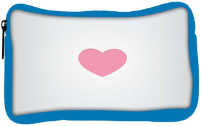 

Snoogg Eco Friendly Canvas Pink Heart Minimal Student Pen Pencil Case Coin Purse Pouch Cosmetic Makeup Bag (BLUE) Pouch(Multicolor)
