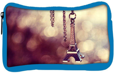 

Snoogg Eco Friendly Canvas Cute Eiffel Tower Designer Student Pen Pencil Case Coin Purse Pouch Cosmetic Makeup Bag (BLUE) Pouch(Multicolor)