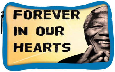 

Snoogg Eco Friendly Canvas Mandela In Our Hearts Student Pen Pencil Case Coin Purse Pouch Cosmetic Makeup Bag (BLUE) Pouch(Multicolor)