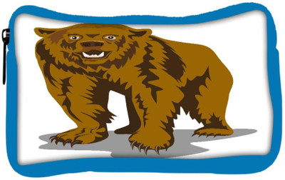 

Snoogg Eco Friendly Canvas Brown Bear Student Pen Pencil Case Coin Purse Pouch Cosmetic Makeup Bag (BLUE) Pouch(Multicolor)