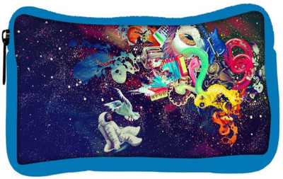 

Snoogg Eco Friendly Canvas Trippy Spaceman Designer Student Pen Pencil Case Coin Purse Pouch Cosmetic Makeup Bag (BLUE) Pouch(Multicolor)