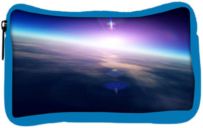

Snoogg Eco Friendly Canvas Sunrise From Space Student Pen Pencil Case Coin Purse Pouch Cosmetic Makeup Bag (BLUE) Pouch(Multicolor)