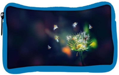 

Snoogg Eco Friendly Canvas Dandelion Photography Designer Student Pen Pencil Case Coin Purse Pouch Cosmetic Makeup Bag (BLUE) Pouch(Multicolor)
