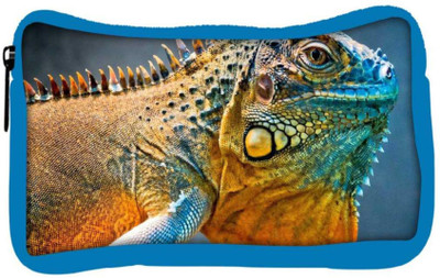 

Snoogg Eco Friendly Canvas Chameleon Designer Student Pen Pencil Case Coin Purse Pouch Cosmetic Makeup Bag (BLUE) Pouch(Multicolor)