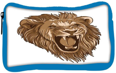 

Snoogg Eco Friendly Canvas Vector Lion Student Pen Pencil Case Coin Purse Pouch Cosmetic Makeup Bag (BLUE) Pouch(Multicolor)