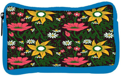 

Snoogg Eco Friendly Canvas Seamless Texture With Flowers And Butterflies Endless Floral Pattern Student Pen Pencil Case Coin Purse Pouch Cosmetic Makeup Bag (BLUE) Pouch(Multicolor)