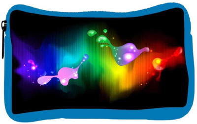 

Snoogg Eco Friendly Canvas Abstract Paint Splash Designer Student Pen Pencil Case Coin Purse Pouch Cosmetic Makeup Bag (BLUE) Pouch(Multicolor)