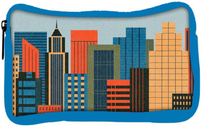 

Snoogg Eco Friendly Canvas Mumbai Skyline 2788 Student Pen Pencil Case Coin Purse Pouch Cosmetic Makeup Bag (BLUE) Pouch(Multicolor)
