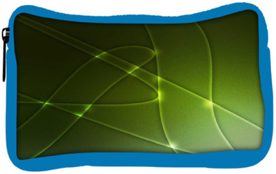 

Snoogg Eco Friendly Canvas Abstract Green Shapes Background Texture Student Pen Pencil Case Coin Purse Pouch Cosmetic Makeup Bag (BLUE) Pouch(Multicolor)