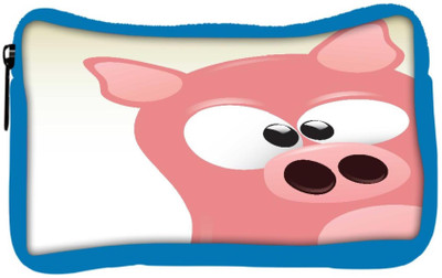 

Snoogg Eco Friendly Canvas Cute Pig Character Student Pen Pencil Case Coin Purse Pouch Cosmetic Makeup Bag (BLUE) Pouch(Multicolor)