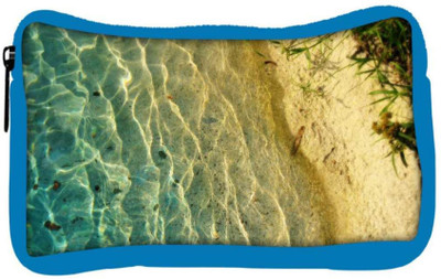 

Snoogg Eco Friendly Canvas Clear Sea Beach Designer Student Pen Pencil Case Coin Purse Pouch Cosmetic Makeup Bag (BLUE) Pouch(Multicolor)