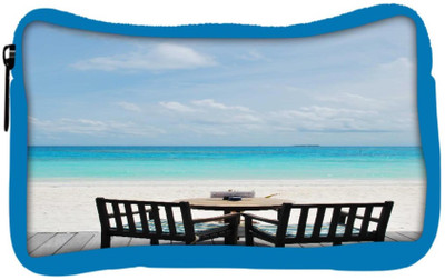 

Snoogg Eco Friendly Canvas Beautiful Beach Bar View In Maldives Student Pen Pencil Case Coin Purse Pouch Cosmetic Makeup Bag (BLUE) Pouch(Multicolor)