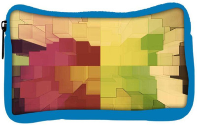 

Snoogg Eco Friendly Canvas Abstract Antique Design Designer Student Pen Pencil Case Coin Purse Pouch Cosmetic Makeup Bag (BLUE) Pouch(Multicolor)