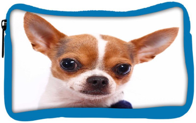 

Snoogg Eco Friendly Canvas Cute Little Chihuahua Wearing A Jumper Student Pen Pencil Case Coin Purse Pouch Cosmetic Makeup Bag (BLUE) Pouch(Multicolor)
