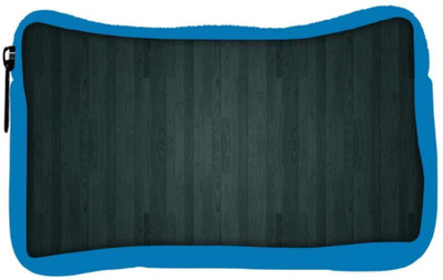 

Snoogg Eco Friendly Canvas Minimalistic Wood Designer Student Pen Pencil Case Coin Purse Pouch Cosmetic Makeup Bag (BLUE) Pouch(Multicolor)