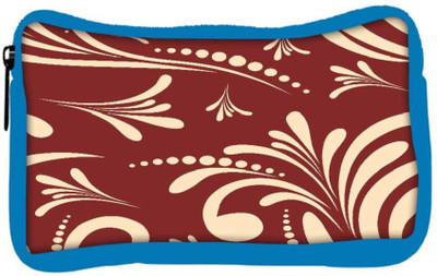 

Snoogg Eco Friendly Canvas Seamless Floral Pattern Abstract Background Student Pen Pencil Case Coin Purse Pouch Cosmetic Makeup Bag (BLUE) Pouch(Multicolor)