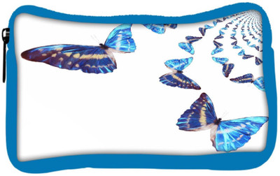 

Snoogg Eco Friendly Canvas Kaleidoscopic Butterflies Student Pen Pencil Case Coin Purse Pouch Cosmetic Makeup Bag (BLUE) Pouch(Multicolor)