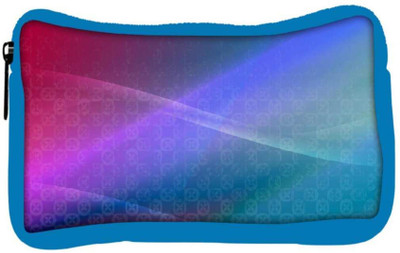 

Snoogg Eco Friendly Canvas Abstract Multiolor Wall Designer Student Pen Pencil Case Coin Purse Pouch Cosmetic Makeup Bag (BLUE) Pouch(Multicolor)