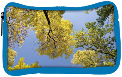 

Snoogg Eco Friendly Canvas Autumn Trees Against The Sky Student Pen Pencil Case Coin Purse Pouch Cosmetic Makeup Bag (BLUE) Pouch(Multicolor)