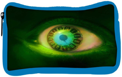 

Snoogg Eco Friendly Canvas Clock In A Green Eye 2605 Student Pen Pencil Case Coin Purse Pouch Cosmetic Makeup Bag (BLUE) Pouch(Multicolor)