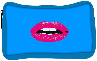 

Snoogg Eco Friendly Canvas Pink Lips Student Pen Pencil Case Coin Purse Pouch Cosmetic Makeup Bag (BLUE) Pouch(Multicolor)